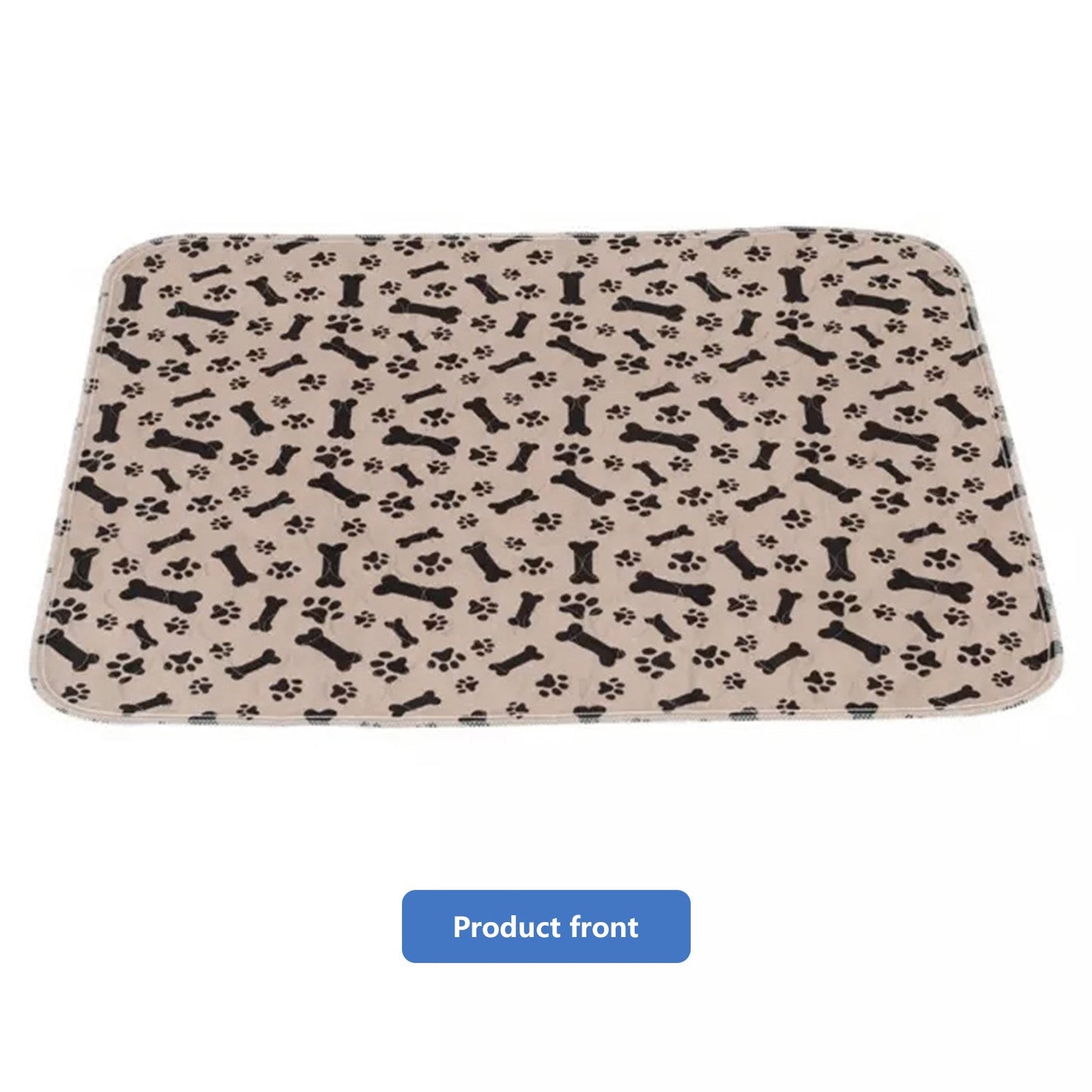 Pawfriends Washable Pet Pee Pad Reusable - Coffee M 40x60