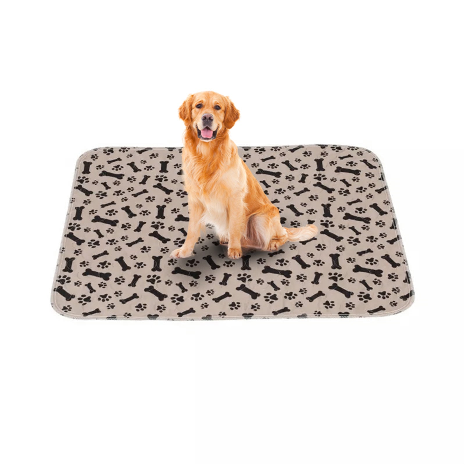 Pawfriends Washable Pet Pee Pad Reusable - Coffee M 40x60