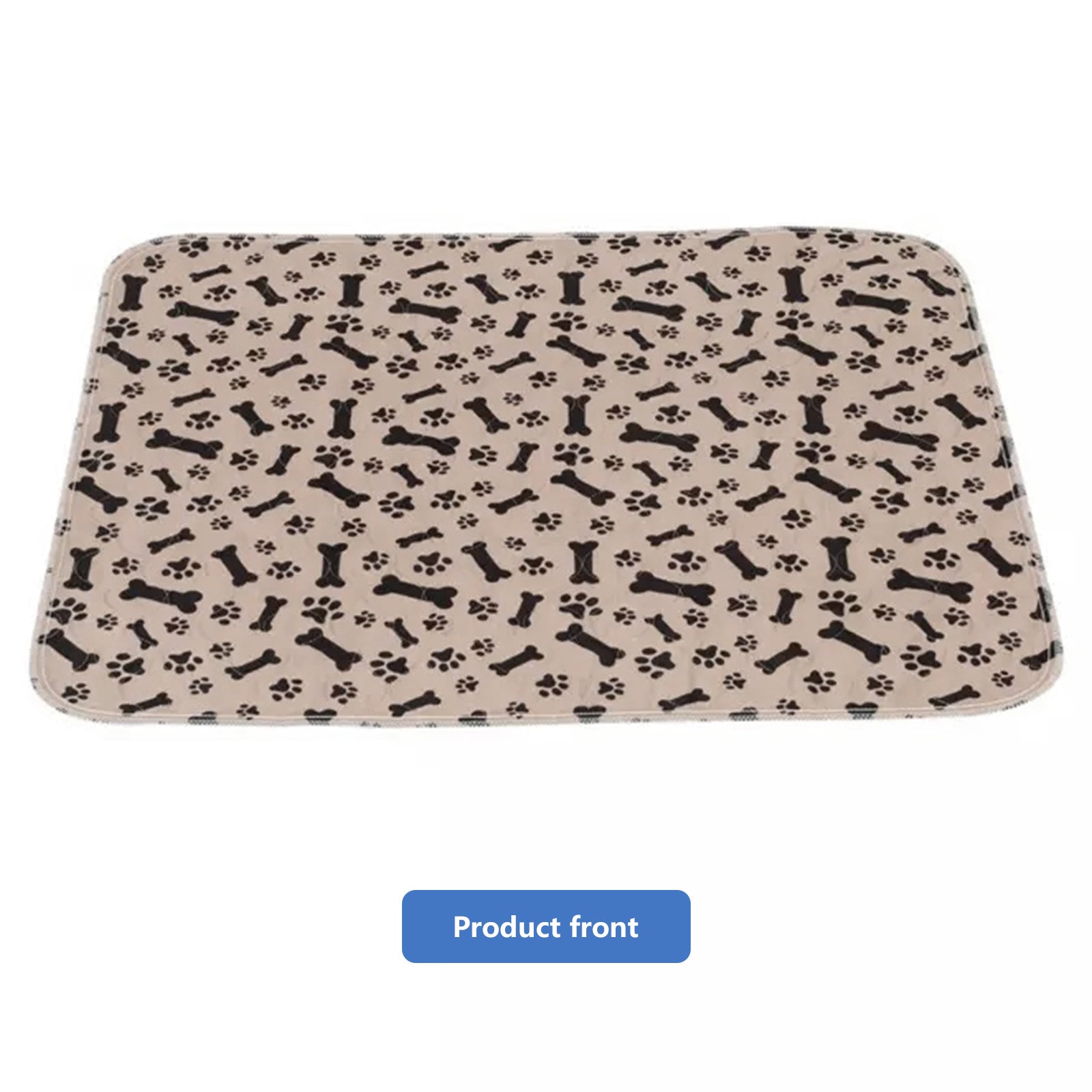 Pawfriends Washable Pet Pee Pad Reusable - Coffee XL 80x90