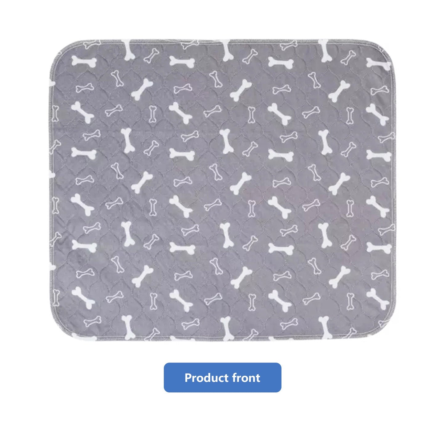 Pawfriends Washable Pet Pee Pad Reusable - Grey L 70x80