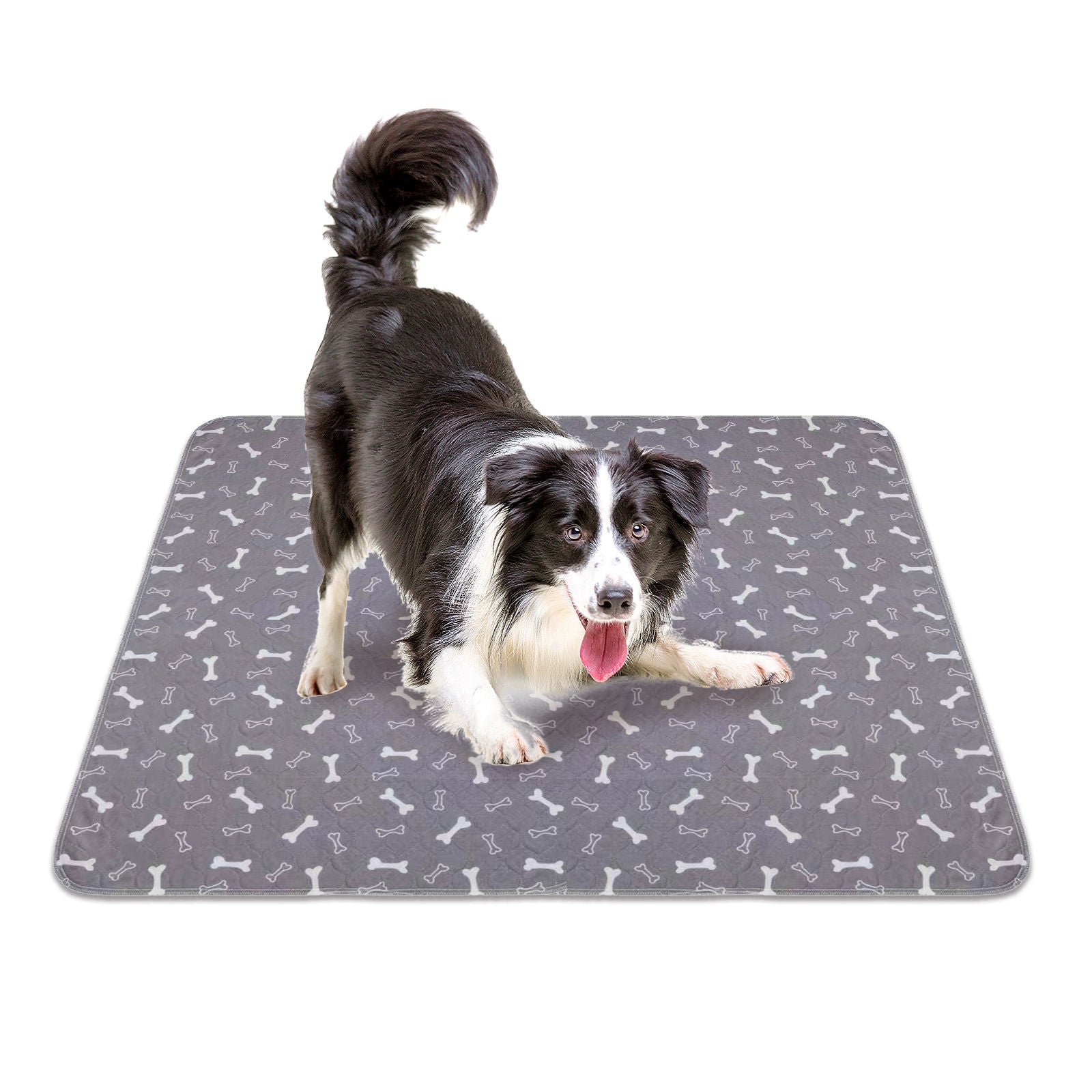 Pawfriends Washable Pet Pee Pad Reusable - Grey L 70x80