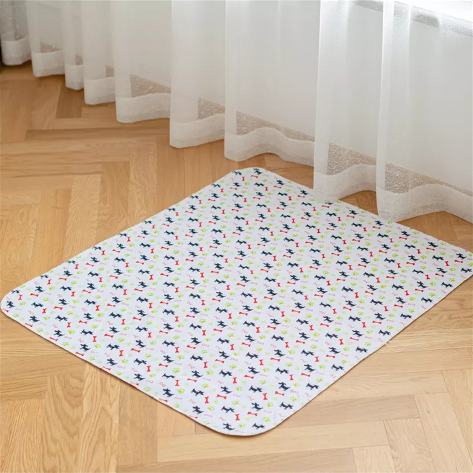 Pawfriends Washable Pet Pee Pad Reusable - White M 40x60