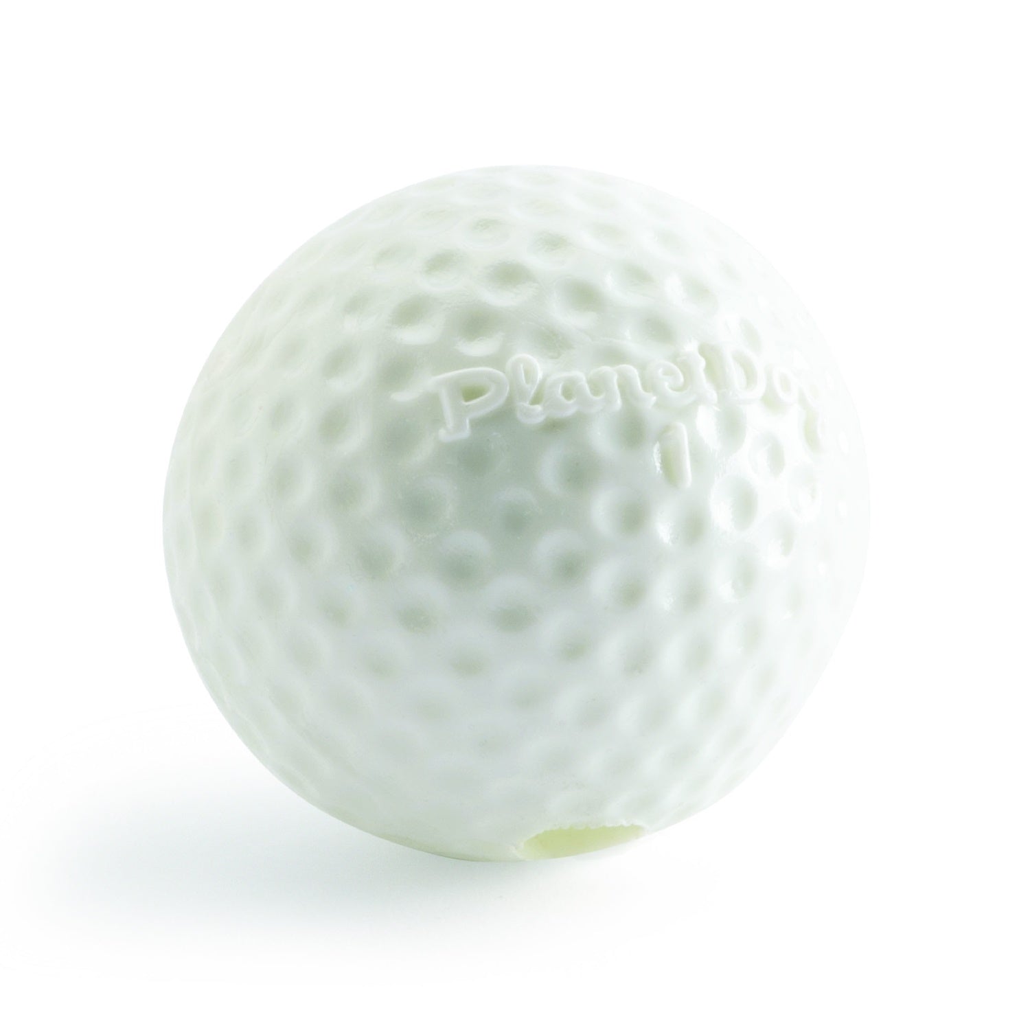 Planet Dog Durable Treat Dispensing & Fetch Dog Toy - Golfball