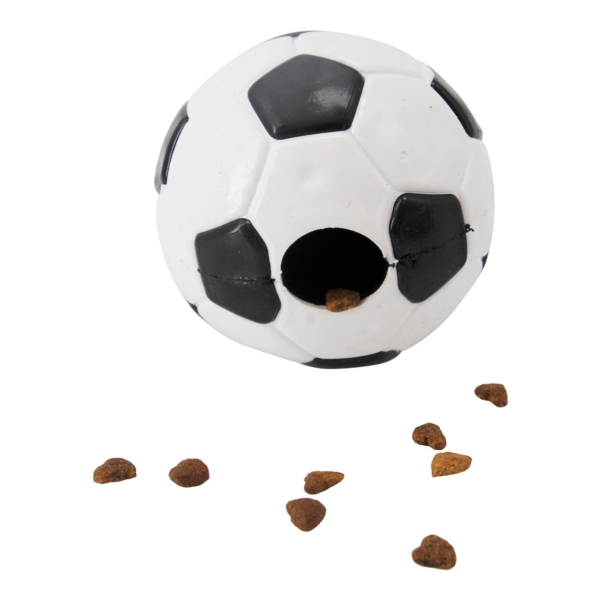 Planet Dog Durable Treat Dispensing & Fetch Dog Toy - Soccer Ball