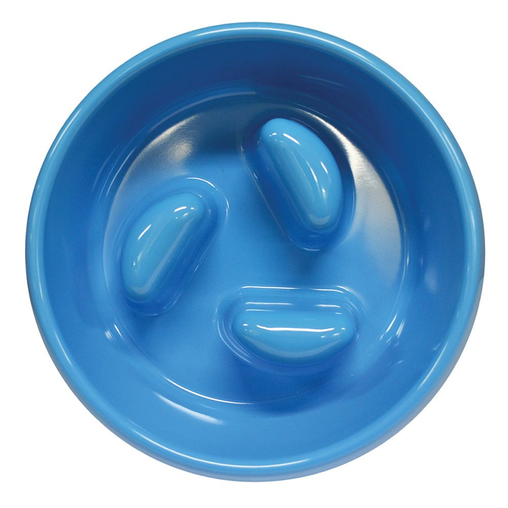 Scream Round Slow Down Pillar Bowl – Loud Blue