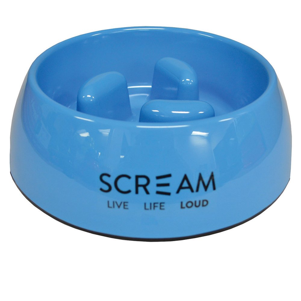 Scream Round Slow Down Pillar Bowl – Loud Blue