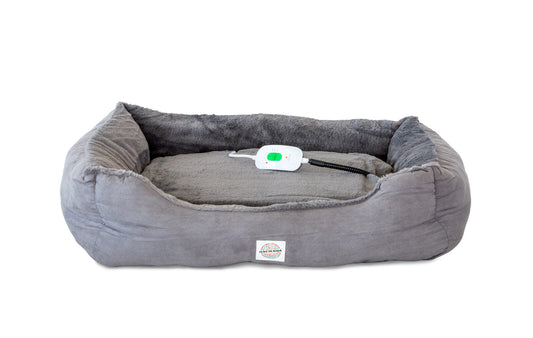 Hacienda Rabbit Faux Fur Electric Heated Bed - Small