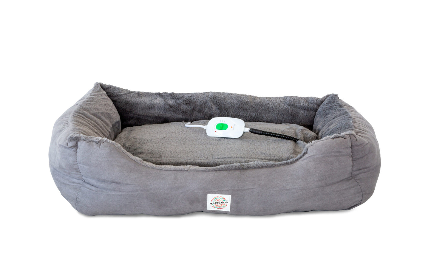 Hacienda Rabbit Faux Fur Electric Heated Bed - Medium