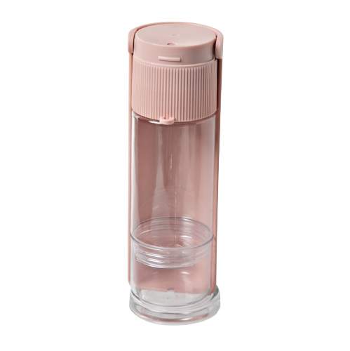 Ribbed Portable Pet Bottle - Pink