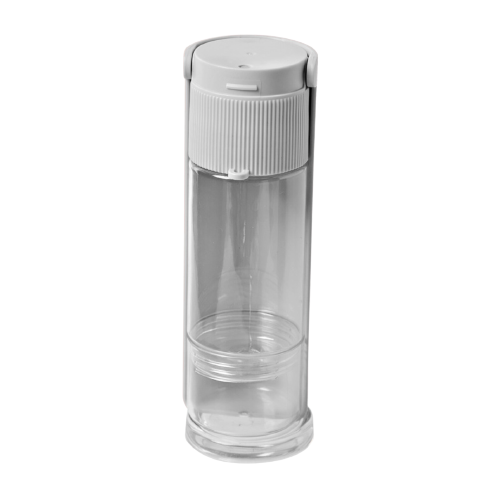 Ribbed Portable Pet Bottle - White