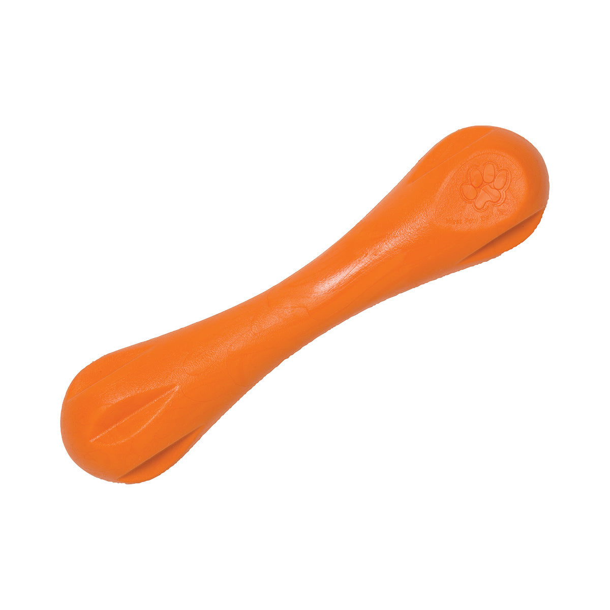 West Paw Hurley Fetch Toy for Tough Dogs - Orange - Small