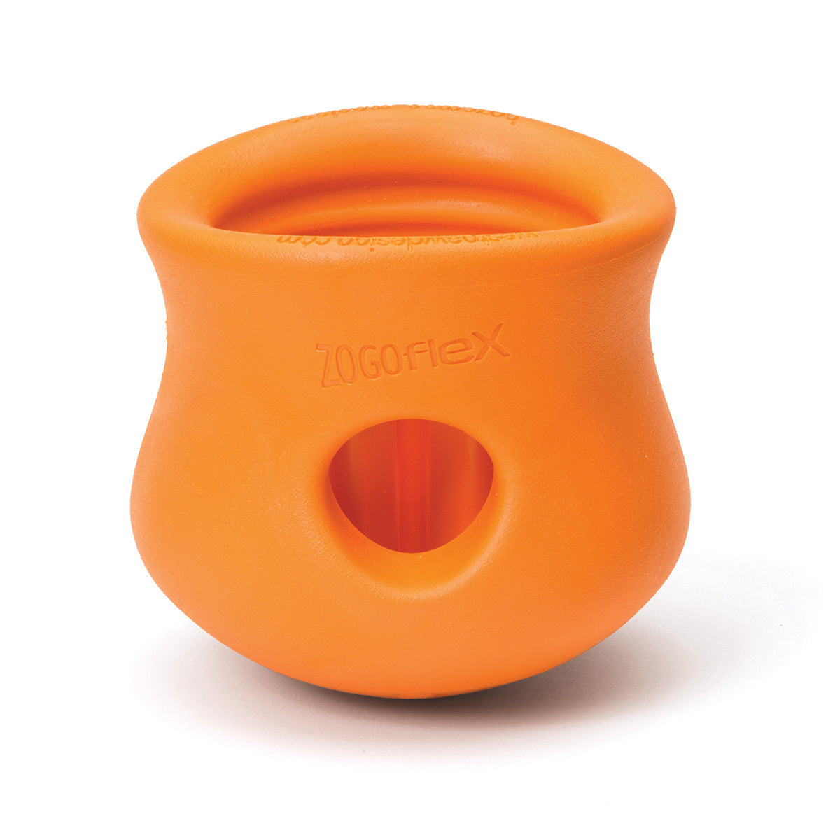 West Paw Toppl Treat Dispensing Dog Toy - Orange - Large