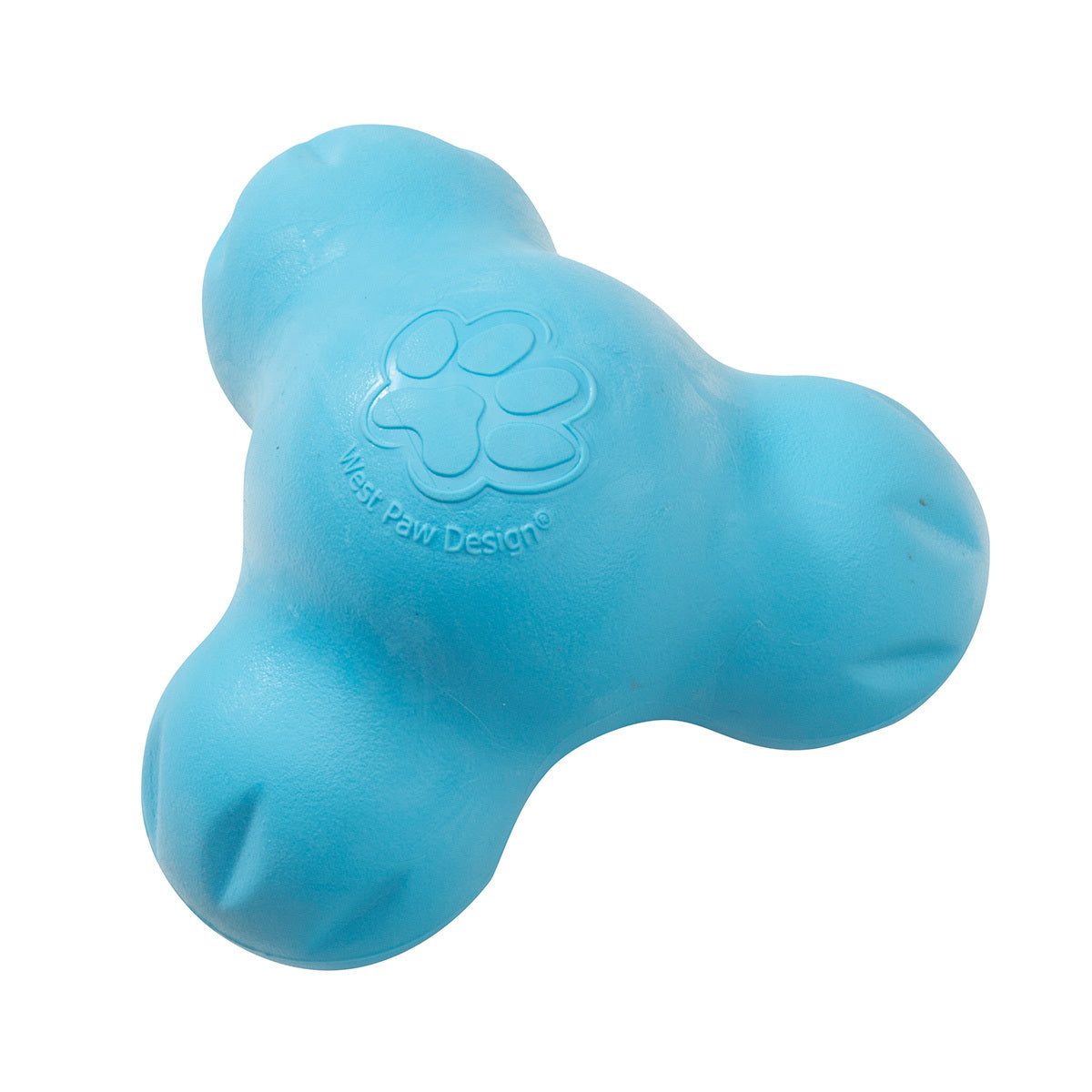 West Paw Tux Treat Dispenser for Tough Dogs - Blue - Small