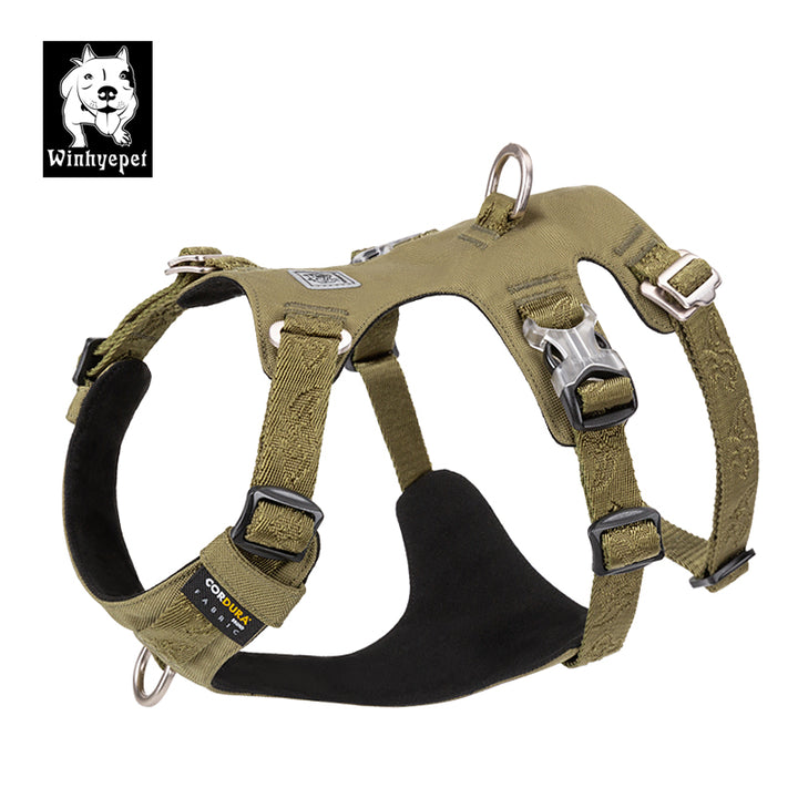 Whinhyepet Harness Army Green XL