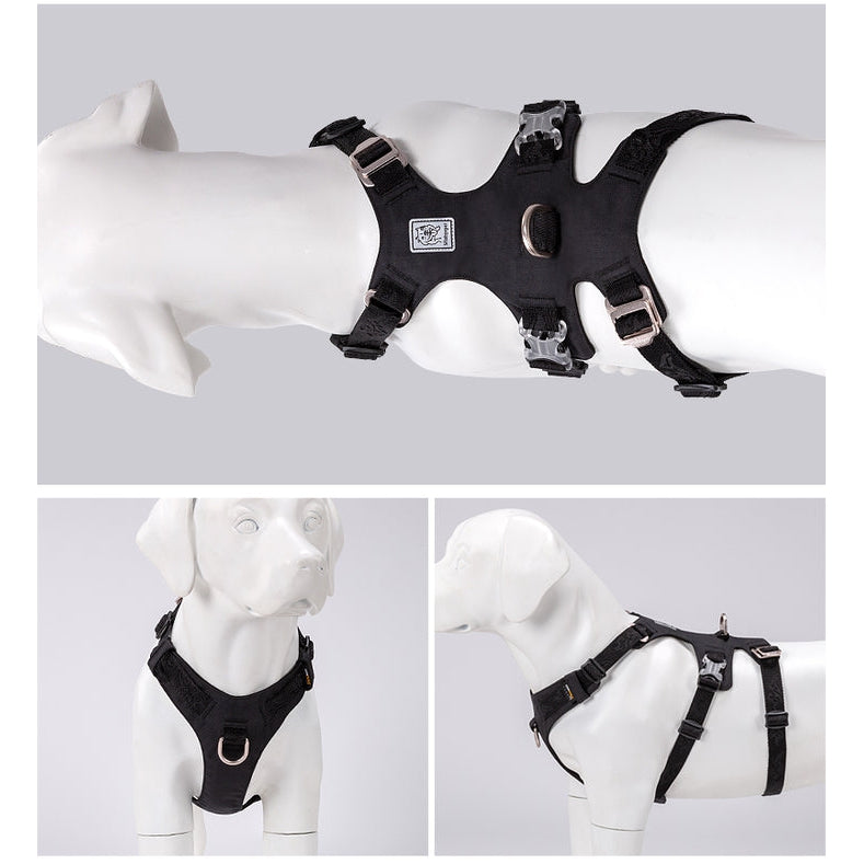 Whinhyepet Harness Black 2XS