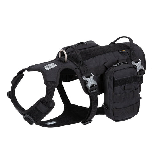 Whinhyepet Military Harness Black M