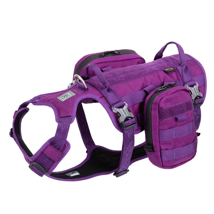 Whinhyepet Military Harness Purple L