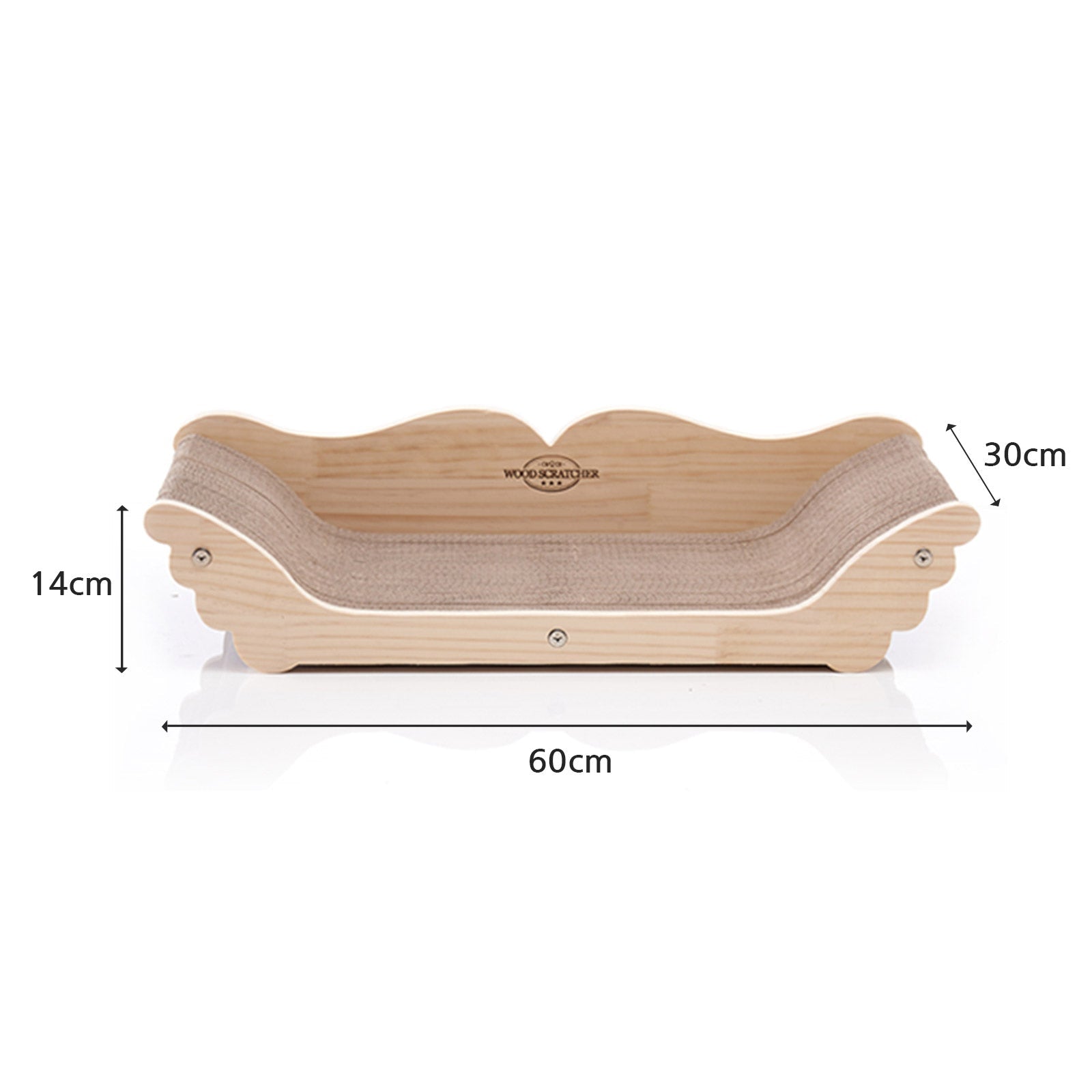 Yaomi Wood Angel Cat Scratcher Sofa Bed