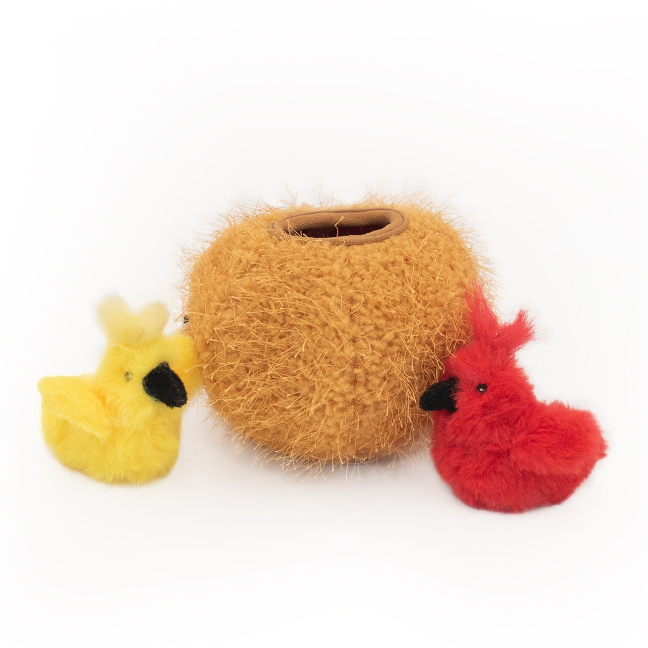 Zippy Paws ZippyClaws Burrow Cat Toy - Birds in Nest