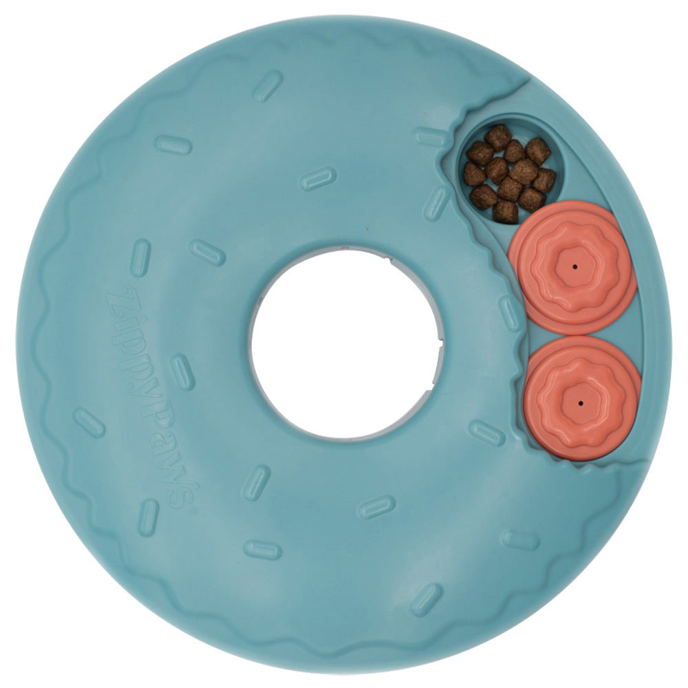 Zippy Paws SmartyPaws Puzzler Interactive Dog Toy - Donut Slider