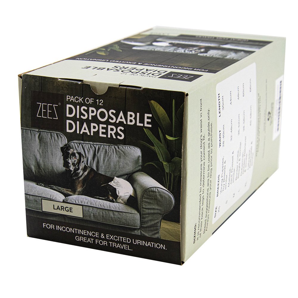 ZeeZ Disposable Dog Diapers