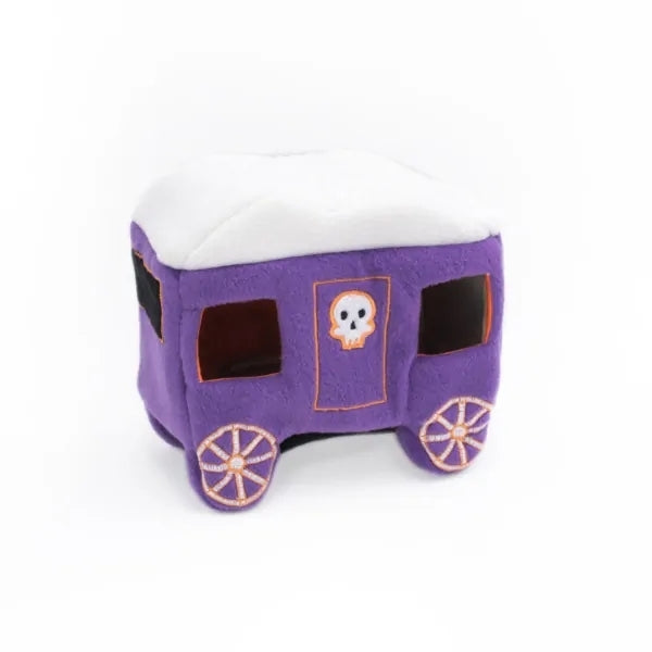 Zippy Paws Halloween Burrow- Haunted Carriage