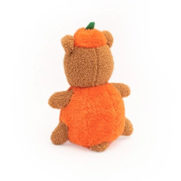 Zippy Paws Halloween Cheeky Chumz - Pumpkin Bear