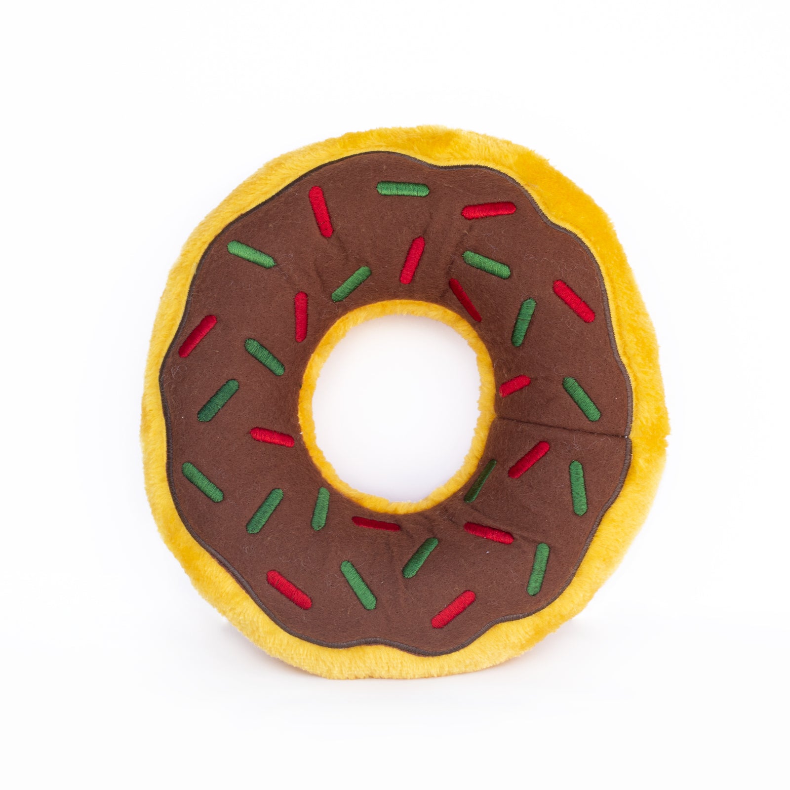 Zippy Paws Jumbo Donutz - Gingerbread