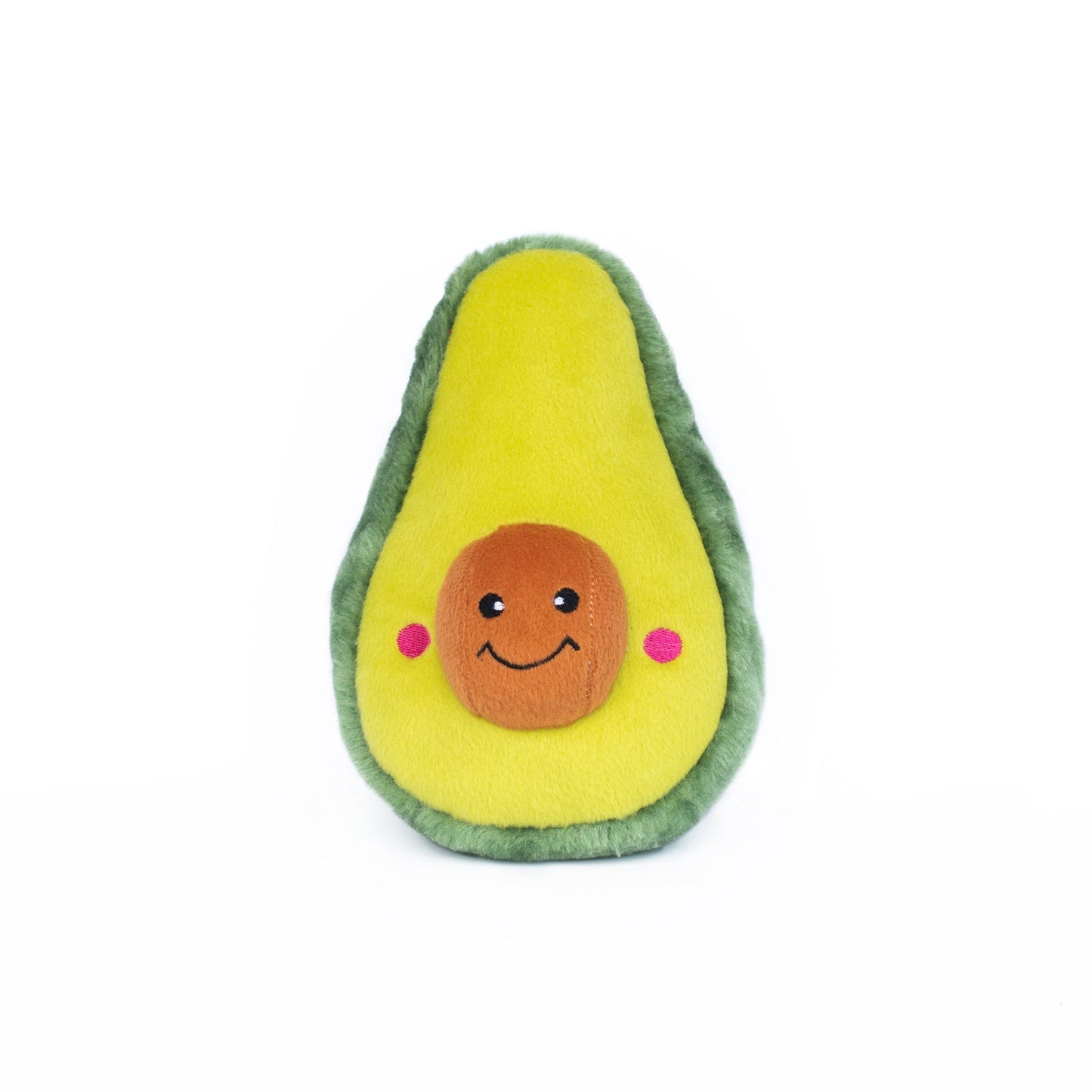 Zippy Paws NomNomz Squeaker Dog Toy - Jumbo Avocado