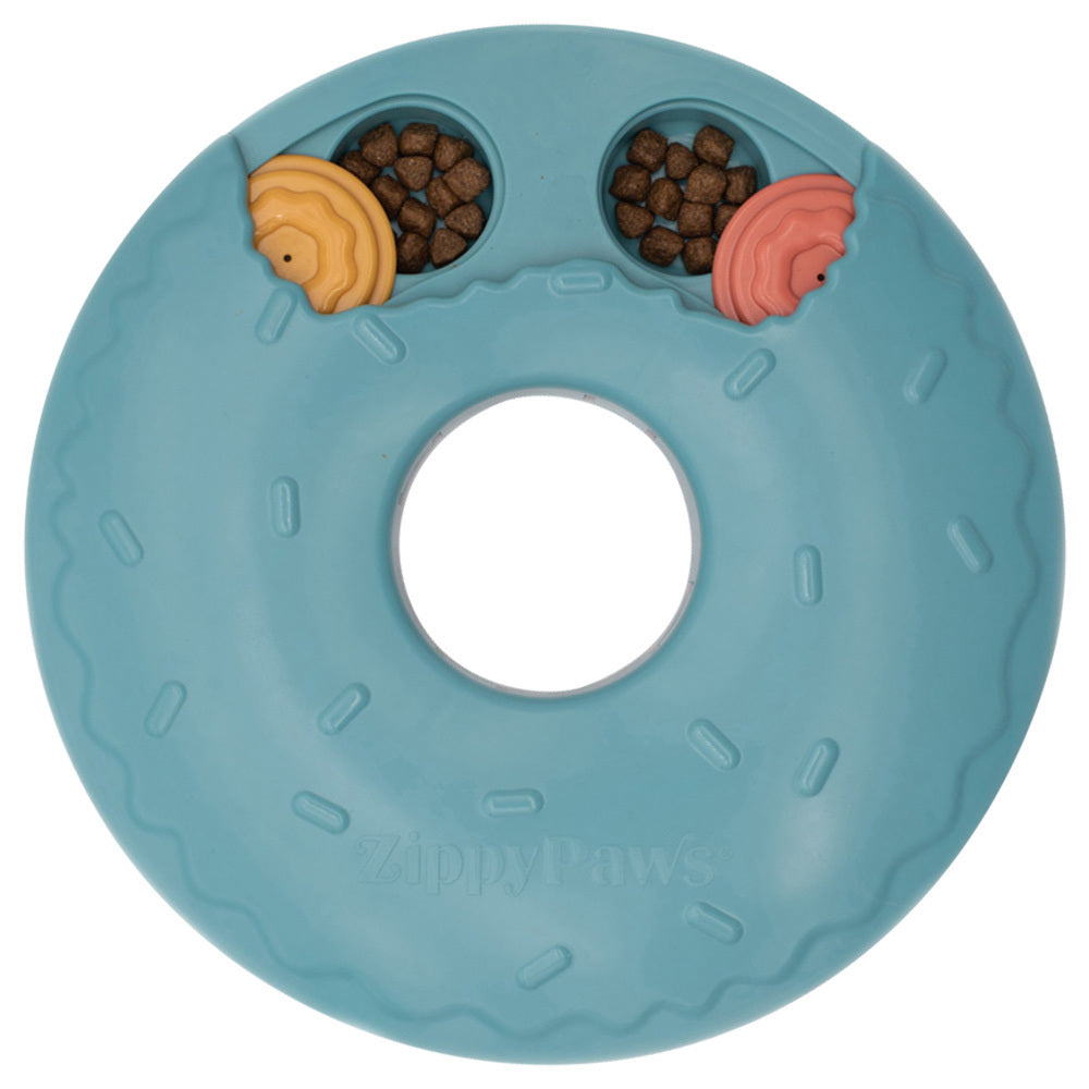 Zippy Paws SmartyPaws Puzzler Feeder Interactive Dog Toy - Donut Slider