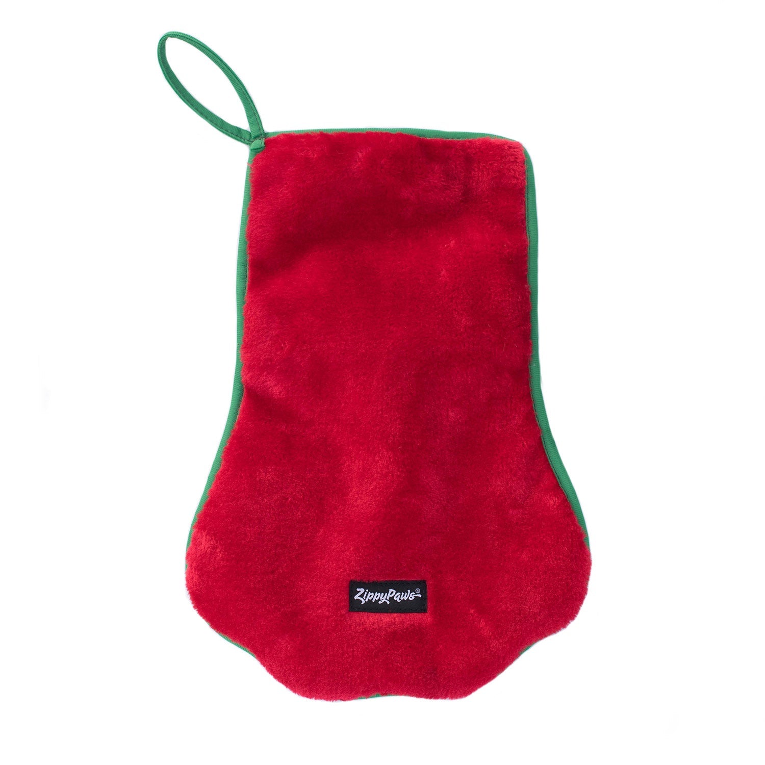 Zippy Paws Stocking - Red Paw