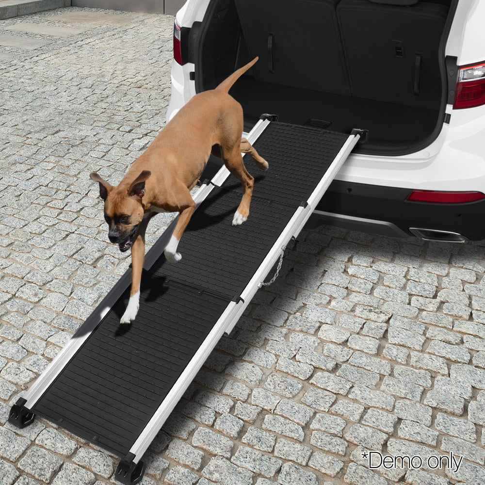 i.Pet Aluminum Foldable Portable Dog Ramp