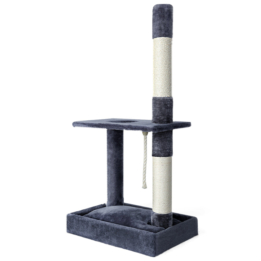 i.Pet Cat Scratcher Tower Grey 102cm