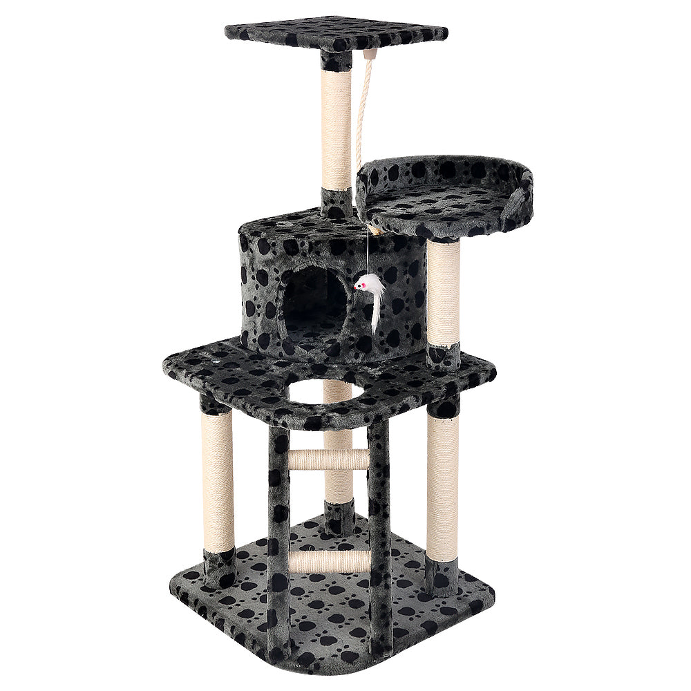 i.Pet Cat Scratcher Tower With House 120cm