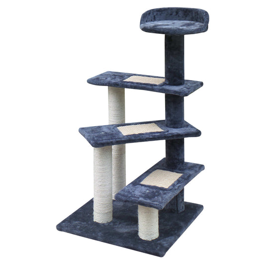 i.Pet Cat Scratcher Tower With Steps 100cm