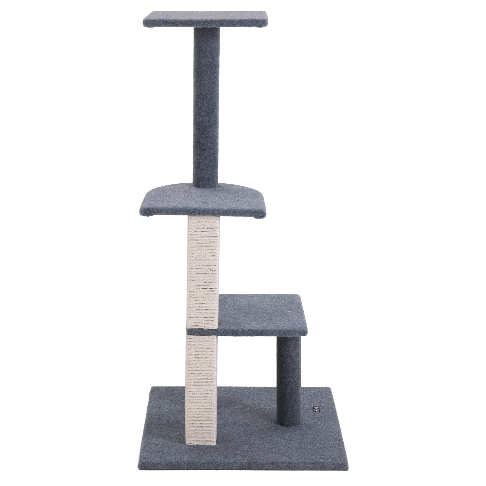 i.Pet Cat Scratcher Tower With Steps 124cm