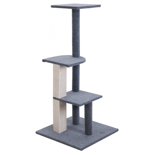 i.Pet Cat Scratcher Tower With Steps 124cm