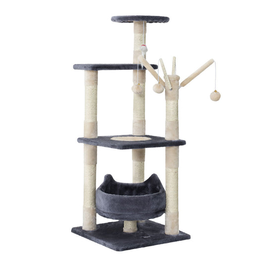 i.Pet Cat Scratcher Tower With Toys 110cm