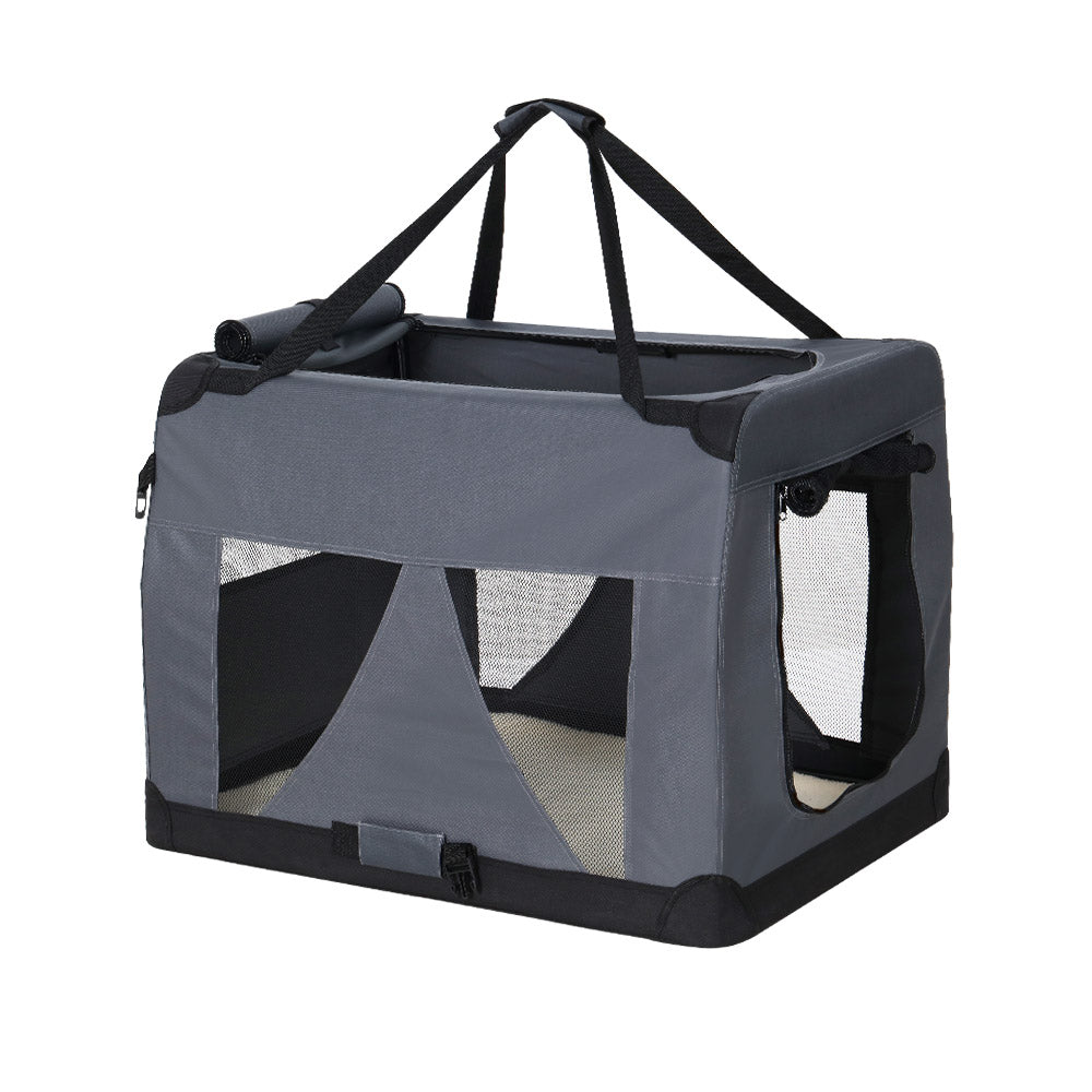 i.Pet Foldable Carrier Soft - Grey - M