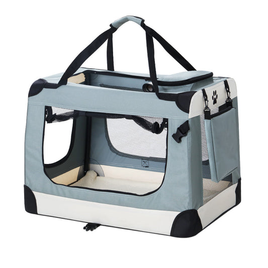 i.Pet Foldable Carrier Soft - Light Grey - 2XL