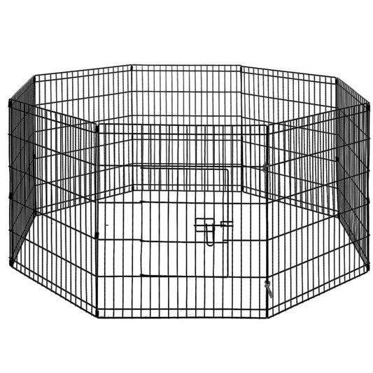 i.Pet Playpen Enclosure Fence 8 Panel 30'