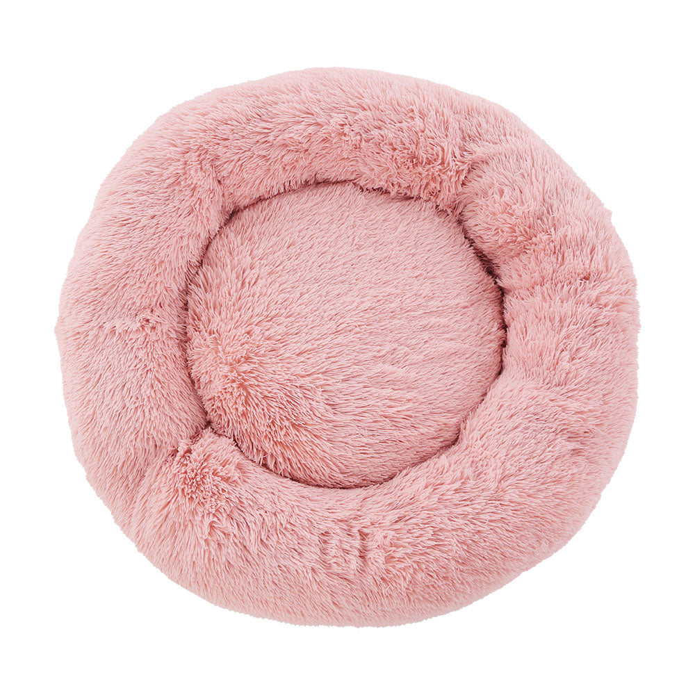 i.Pet Washable Large Bed Pink 90cm