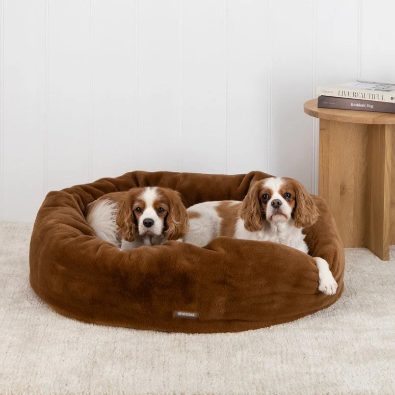 Snooza Luxe Fur Cuddler – Nutmeg