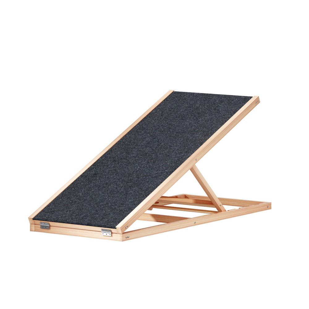 i.Pet Dog Ramp Adjustable Foldable (Up to 40Kg) - 100cm