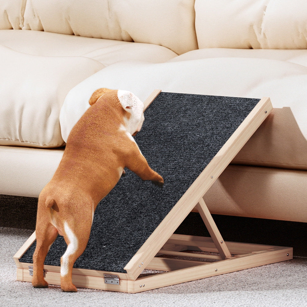 i.Pet Dog Ramp Adjustable Foldable (Up to 30Kg) - 70cm