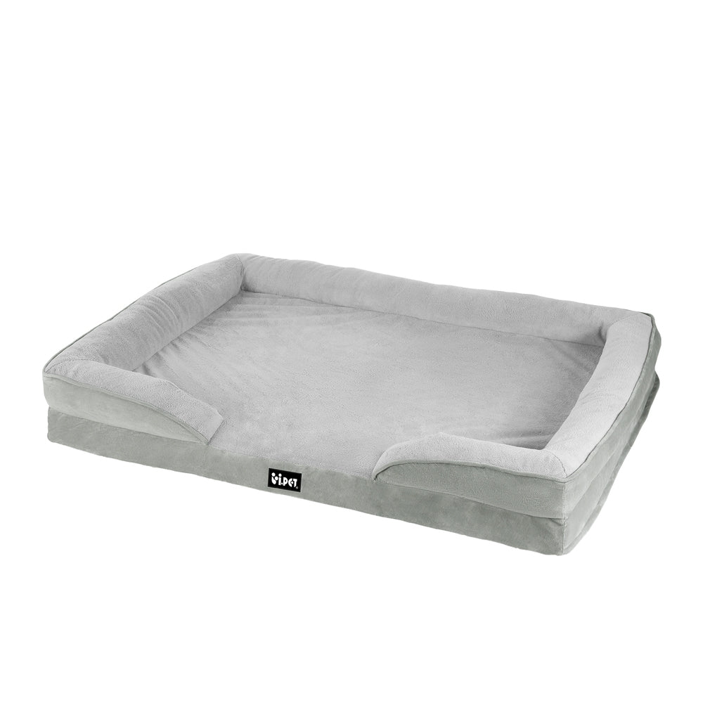 i.Pet Dog Calming Large Sofa Bed Grey - XL