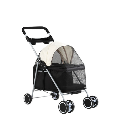 i.Pet 4 Wheels Pet Stroller Large