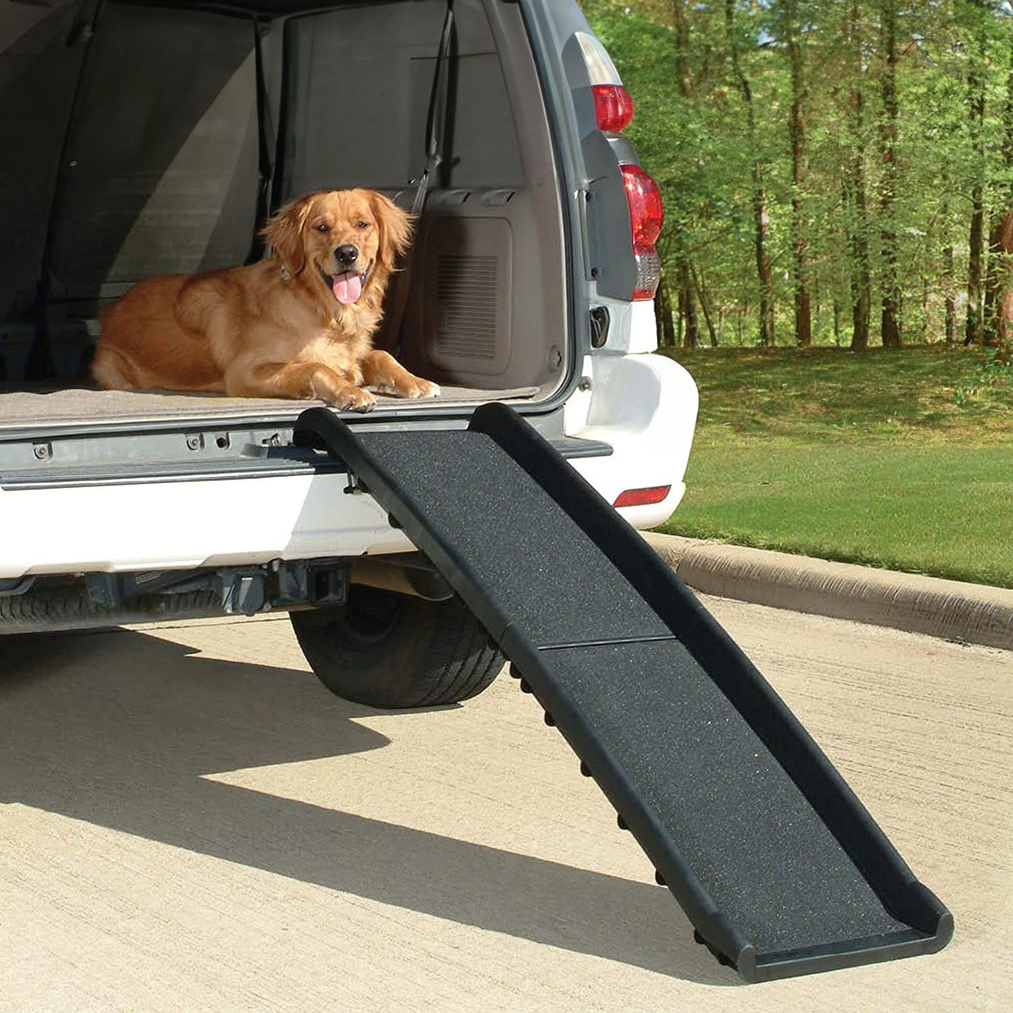 FLOOFI Foldable Non-Slip Surface Dog Ramp