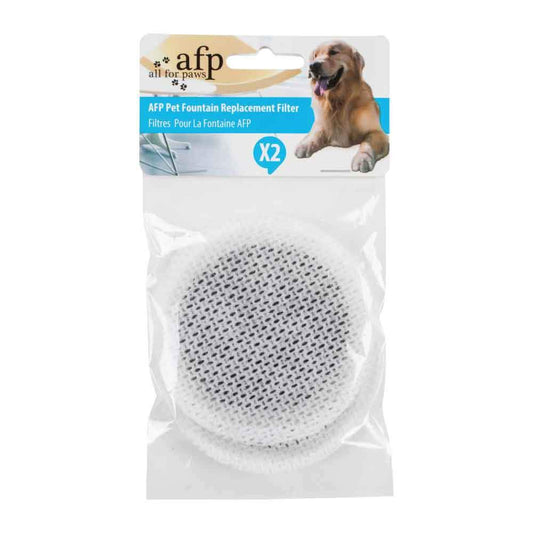 All For Paws Replacement Filters For Pet Water Fountain - 2pc