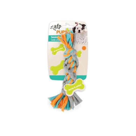 Dog Knotted Braided Cotton Chew Rope Toy